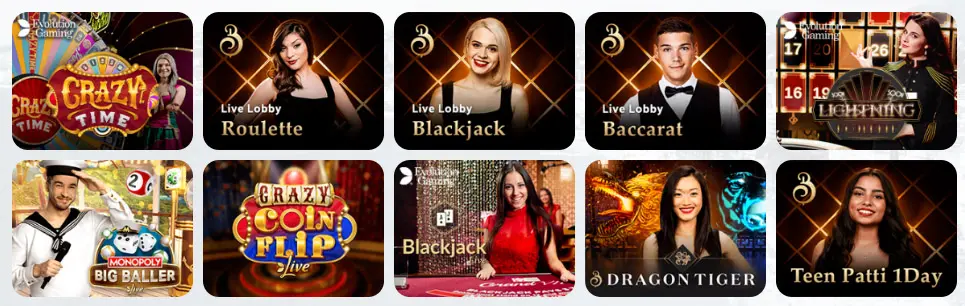 Giochi da casinò dal vivo GSBet365 Casino