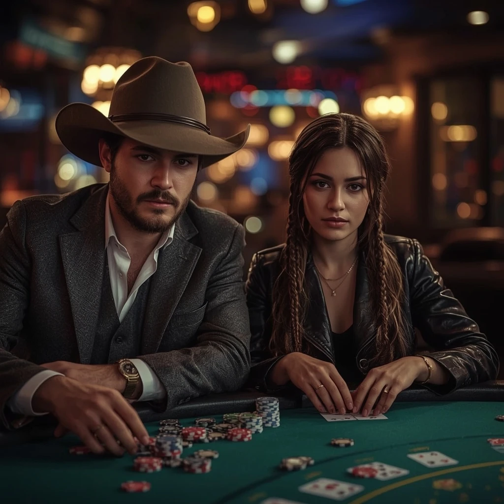 foto di due giocatori di poker GSBet365 CASINO