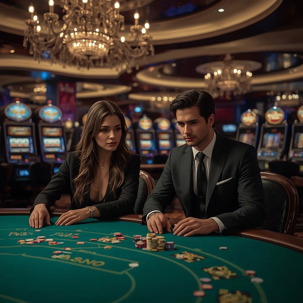 Due giocatori di poker al GSBet365 Casino in Italia